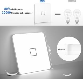Lámpara LED 24W IP44