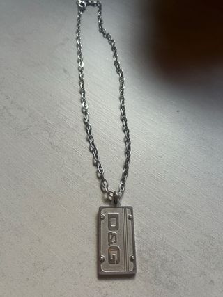 Collar Dolce & Gabbana D&G Plata
