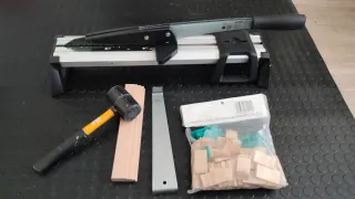 Guillotina Grande suelo laminado + accesorios