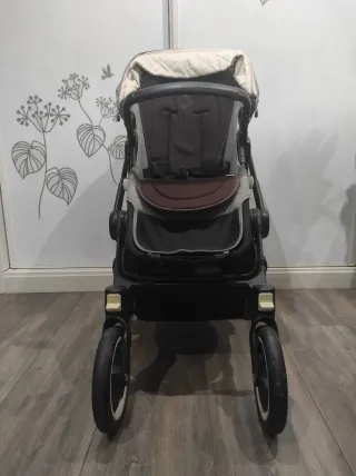 Bugaboo Buffalo gris melange + complementos