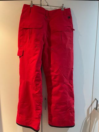 Pantalón de esquí hombre ARMADA rojo
