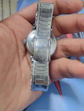 Reloj Sandoz Automático Azul y Plateado