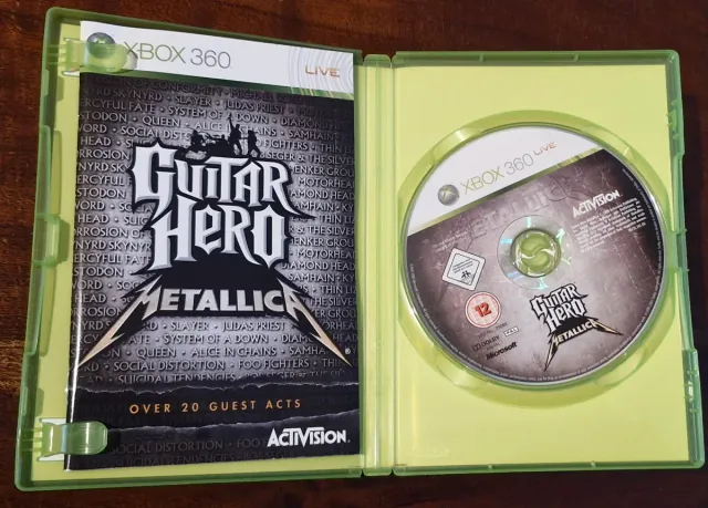 🇪🇦 Guitar Hero Metallica Xbox 360