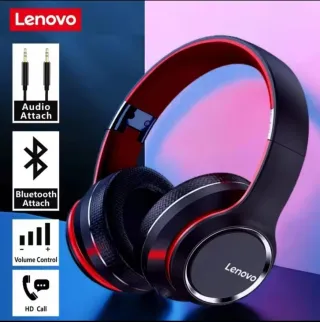 Auriculares Bluetooth Lenovo HD200 Negro/Rojo
