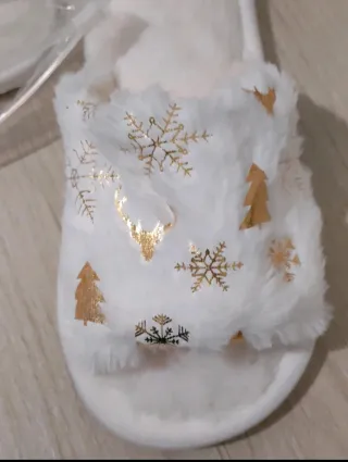 Pantofole Natale Morbide Peluche Tg 40
