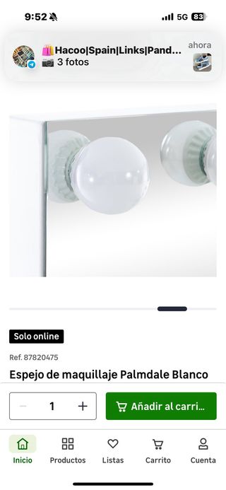 2 Specchi da camerino