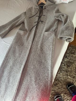 Abrigo largo Zara Talla M