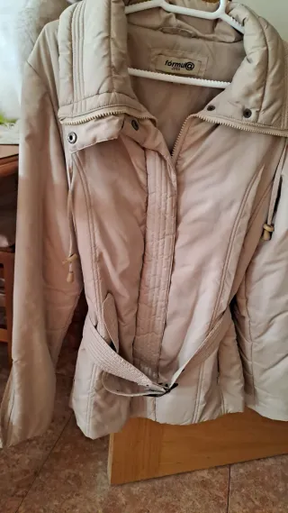 Chaqueta Fórmula Joven Beige Talla S