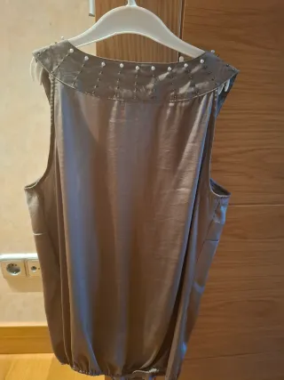 Camiseta globo marrón talla única