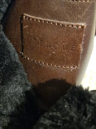 Botines Uterqüe Piel Marrón Talla 42