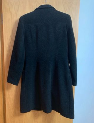 Abrigo Zara Gris Talla 40