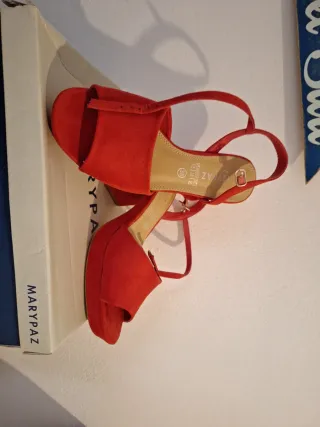 Sandalias Marypaz Rojas Tacon