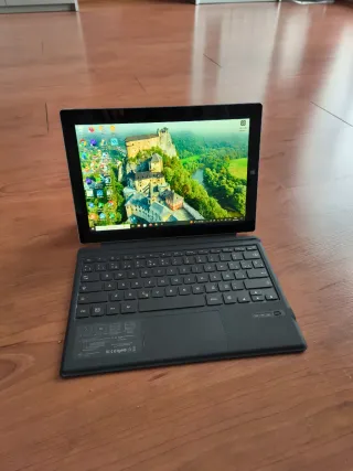 Microsoft Surface PC/Tablet Negro/Plata