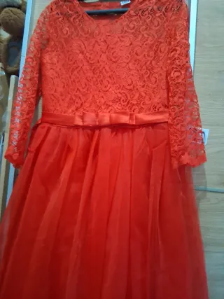 Vestido de fiesta rojo