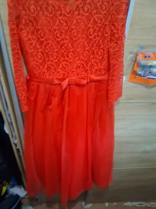 Vestido de fiesta rojo