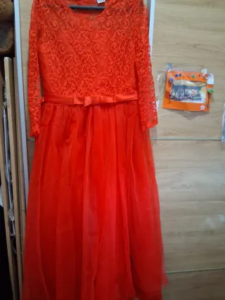 Vestido de fiesta rojo