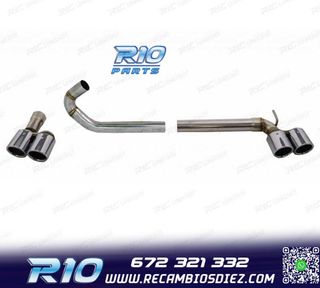 KIT ESCAPE BMW F30 F31 LOOK M3 COLAS DOBLES AMBOS LADOS