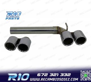 KIT ESCAPE BMW F30 F31 LOOK M3 COLAS DOBLES AMBOS LADOS