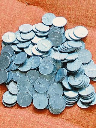 200 Lire 2 Ape/Olivo Monete Miste