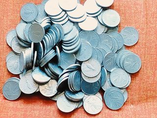 200 Lire 2 Ape/Olivo Monete Miste