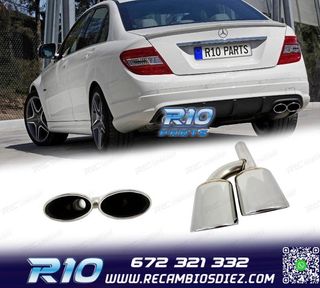 COLAS ESCAPE ESPECIFICA MERCEDES CLASE C W204 07-15 LOOK AMG