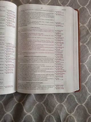 Biblia de estudio Thomson.