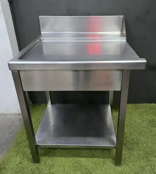 Mesa de acero inoxidable para campana extractora