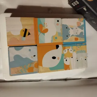 Puzzle de madera Janod  6 piezas