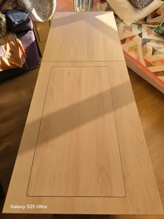 Mueble para máquina de coser con elevador