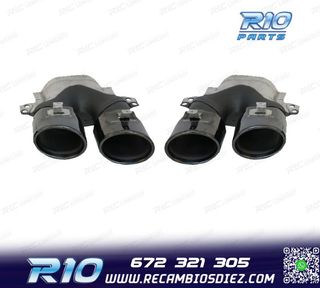 COLAS DE ESCAPE MERCEDES GLC C253 X253 15-18 LOOK AMG GLC43