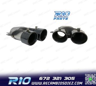 COLAS DE ESCAPE MERCEDES GLC C253 X253 15-18 LOOK AMG GLC43