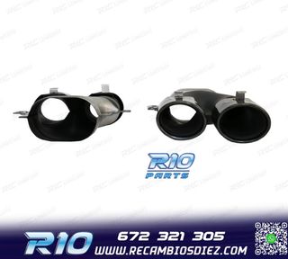 COLAS DE ESCAPE MERCEDES GLC C253 X253 15-18 LOOK AMG GLC43