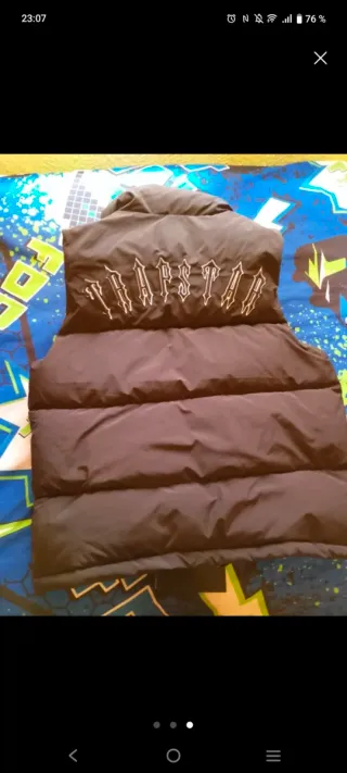 Chaleco Trapstar Negro Talla S