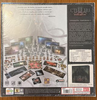 Cthulhu Death May Die Temporada 2 Expansión