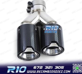COLA ESCAPE DOBLE BMW M PERFORMANCE CARBONO CROMO DCH