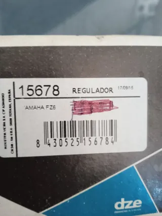 Regulador Yamaha FZ6