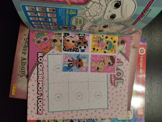 3 Álbumes plancha Panini LaLiga 2017-18 y LOL Surp