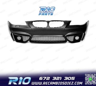 PARAGOLPES DELANTERO BMW E60 E61 03-10 LOOK M4 REJILLAS NIEB