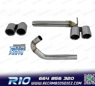 KIT ESCAPE BMW F30 F31 LOOK M3 COLAS DOBLES AMBOS LADOS