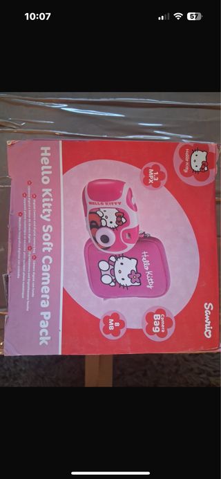 Cámara Hello Kitty Soft Camera Pack