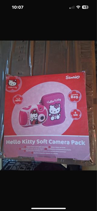 Cámara Hello Kitty Soft Camera Pack