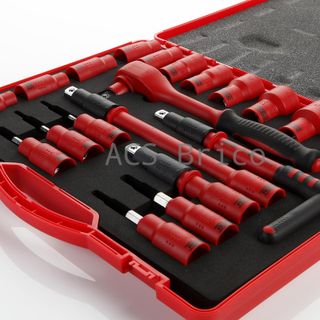 Juego Llaves de Vaso Aisladas de 1/2" - 20 Piezas Alyco 190300