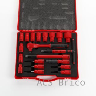 Juego Llaves de Vaso Aisladas de 1/2" - 20 Piezas Alyco 190300