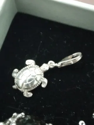 Colgantes para pulseras plata