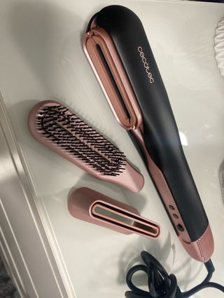 Cecotec RitualCare Air Plancha Pelo Negra/Oro