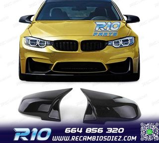 CARCASAS ESPEJOS BMW F30 F31 F32 F33 F20 E84 LOOK M CARBONO