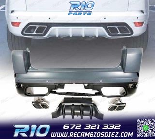 PARAGOLPES TRASERO RANGE ROVER SPORT L494 18- LOOK SVR + COL