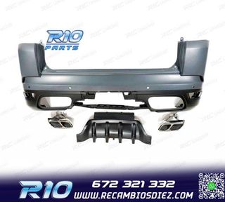 PARAGOLPES TRASERO RANGE ROVER SPORT L494 18- LOOK SVR + COL