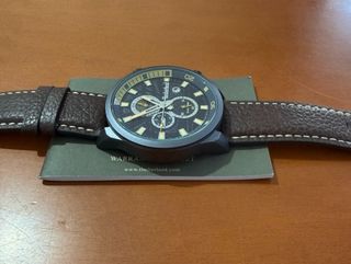 Reloj Timberland Henniker Cuero, modelo TBL14816JL