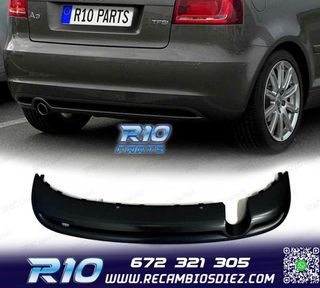 DIFUSOR AUDI A3 8P 08-12 LOOK S LINE